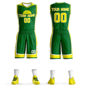 ชุดบาสเก็ตบอลแบบ sublimated คุณภาพสูงสำหรับผู้ใหญ่ แบบ unisex สั่งทำได้ ระบายอากาศได้ดี ผลิตในปากีสถาน ราคาถูก ขายส่ง - Product Image 3