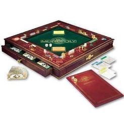 Jeu de société Monopoly rectangulaire en bois fait main de qualité supérieure, jeu familial classique, prix de gros en vrac direct usine - Product Image 2