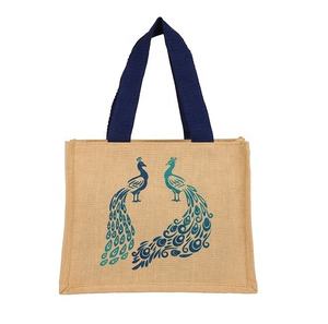 Wholesale Eco-Friendly Materials Recycled 100% Jute <b>Bags</b> Blank Burlap Jute <b>Tote</b> <b>Bags</b> <b>With</b> Handles Custom Printed Logo - Product Image 4