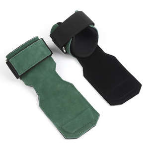 Guantes de Levantamiento de Pesas Acolchados de Cuero Cómodos, sin Agujeros, Protección de Palma Personalizada Unisex para Ejercicios de Gimnasio - Product Image 3