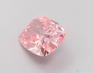 Diamant rose vif fantaisie modifié en forme de coussin de 2,53 carats, cultivé en laboratoire CVD, clarté VVS2, taille excellente, pierre libre pour la fabrication de bijoux - Product Image 2
