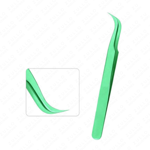 2026 New Style Stainless Steel Eyelash Extension Tweezers Precision Pointed Tip <b>Tool</b> for Volume Lash Application - Product Image 5