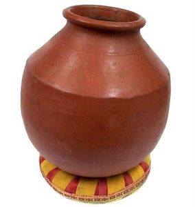 Ghatam Handmade Terracotta Clay <b>Drum</b> Round Pot Traditional South Indian Instruments - Product Image 2