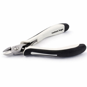 Micro-ciseaux de précision à tête ovale profilée, en acier inoxydable de haute qualité, pour la fabrication de bijoux de précision. - Product Image 5