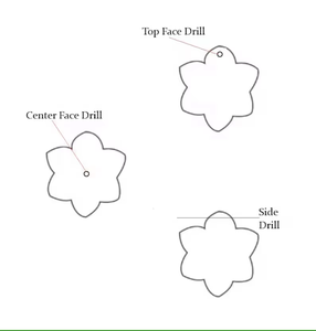Natural <b>Blue</b> <b>Opal</b> Flower Carved Gemstone Pendant 25mm <b>Opal</b> Flower Charm Crystal Carving Wholesale Bulk For Jewelry Making India - Product Image 6