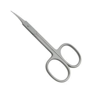 Tijeras de Manicura KOUNAIN de 9.5 cm Hechas a Mano con Hojas Curvas de Acero Inoxidable para Diestros, para Arte de Uñas, Cutículas y Cabello Facial - Product Image 3