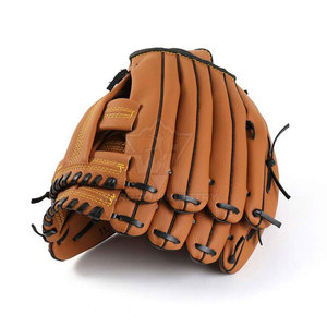 Guantes de béisbol de alto rendimiento para hombre, de cuero transpirable con interior suave para sesiones de práctica de béisbol profesional - Product Image 2