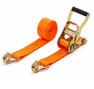 Sangle à cliquet haute résistance 38 mm 2000 kg fabriquée en sangle polyester industrielle pour la logistique et le transport de marchandises - Product Image 5