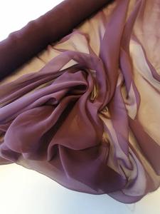 Tissu en crêpe de chiffon 100 % polyester de qualité supérieure, tissé uni, extensible, léger, transparent, pour robes, saris, vêtements de mode, exportateur de textiles - Product Image 6