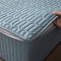 Housse de matelas imperméable en coton premium matelassée et respirante, taille King Size, avec fermeture éclair, pour hôtel