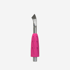 UNIQ-14 (Cuchilla Curva) Empujadores de Cutículas para Manicura con Mango de Silicona, Empujadores Únicos Staleks para Salón de Belleza, Empujadores de Uñas Acrílicas - Product Image 4