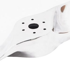 46.1 d'argento \ "decorativo in alluminio per aerei eliche montate a parete con accento prodotto - Product Image 3