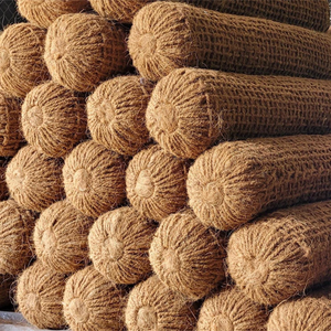 Troncos de Fibra de Coco 100% Naturales, Biodegradables, para Control de Erosión y Protección de Taludes de Ríos, Suministro al por Mayor - Product Image 1