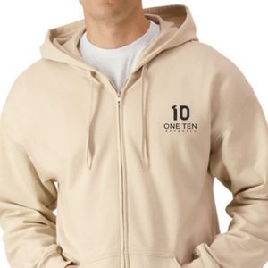 Sudadera con capucha de forro polar de peso medio para adulto, cremosa, suave, cálida, informal, cómoda, personalizada, al por mayor - Product Image 4