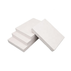 12mm Thick PVC-WPC Foam Board <b>Sheet</b> 0.6 G/cm3 Density White Color Fire-Resistant <b>Waterproof</b> for Living Room Decorative Wall - Product Image 1