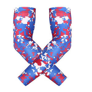 Mangas de compresión para juegos con estampado por sublimación al por mayor, las más vendidas, mangas deportivas refrescantes, mangas de ciclismo, precio al por mayor - Product Image 2