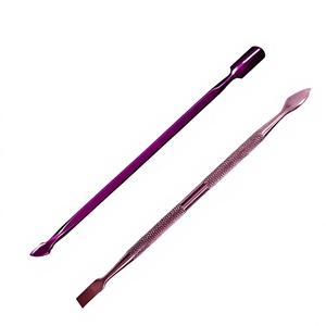 Poussoir à cuticules pour ongles en or rose de qualité supérieure Matériau écologique de haute qualité Bonne vente Poussoirs par Beauty Concept - Product Image 1