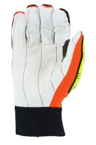 สแปนเด็กซ์ทนต่อแรงกระแทกสนับมือเจาะ X10ถุงมือกลศาสตร์พร้อมถุงมือทำงานผ้าฝ้ายถุงมือนิรภัยใส่สบาย PK - Product Image 5