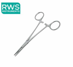 Instrumentos Quirúrgicos RWS, Pinzas Hemostáticas Leriche RWS-BCI-4911, 1X2 Dientes, 15 cm, Acero Inoxidable, Certificación CE - Product Image 1