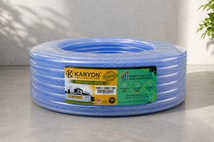 Manguera de PVC Transparente para Riego Portátil en Exteriores, Retráctil, de Alta Presión, Flexible, de 6-16 mm de Diámetro, con Tecnología de Aspersión - Product Image 1