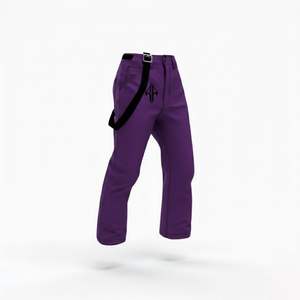 Nuevo Pantalón de Esquí para Hombre, 100% Poliéster, Teñido Liso, Impermeable 10.000 mm, Aislamiento de Forro Polar de 240 g, Cierre de Gancho y Bucle, Personalizado - Product Image 3