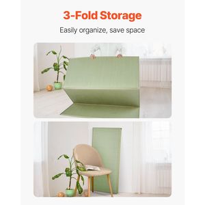 Tappetino giapponese XL Tatami 55 ''X 80'' materasso pieghevole 100% naturale Rush Grass tappetino antiscivolo retro profumo fresco per Yoga - Product Image 6