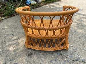 Fabrication sur mesure disponible - Chaises en rotin de haute qualité pour enfants - Fabriquées en rotin naturel, meubles pour enfants - Product Image 2