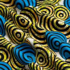 Tela Africana Auténtica con Estampado de Cera, Ankara, Algodón, Batik, Textil para Vestidos, Prendas de Vestir, Costura, Moda, Suministro al por Mayor - Product Image 2