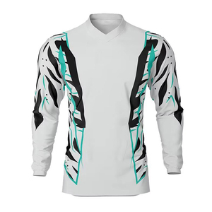 Jersey de Ciclismo de Montaña de Alta Calidad, Tejido Elástico y Transpirable, Ropa de Ciclismo OEM ODM, Jersey de MTB al por Mayor - Product Image 1