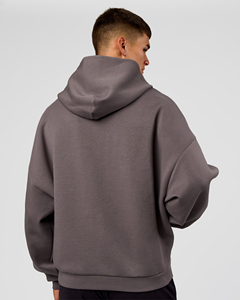 Sweat-shirts à capuche pour hommes, épais, unis, d'automne, imprimés en sérigraphie, de haute qualité, coupe classique, avec poches, coupe-vent et respirants - Product Image 2
