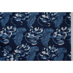 Tissu matelassé en coton bleu foncé au mètre pour vêtements pour femmes rideaux de Style indien robes sacs chemises couvertures jouets - Product Image 1