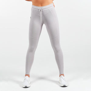 Pantalones de chándal de cintura alta de forro polar para mujer y hombre, elásticos, transpirables, de secado rápido, informales, ajustados, para invierno - Product Image 3