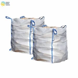 Sac Jumbo tissé en PP de haute qualité 1200kg stockage d'impression flexographique FIBC en vrac ventilé pour l'impression en plastique de légumes - Product Image 4
