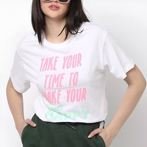 T-shirts pour femmes de qualité supérieure de marque 2025, fabriqués en usine, respirants et au design décontracté pour l'été - Product Image 1