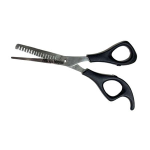 Ensemble de ciseaux professionnels noirs pour la coupe de cheveux en acier inoxydable, ciseaux de coupe et d'éclaircissement pour barbier, coiffure et beauté - Product Image 4