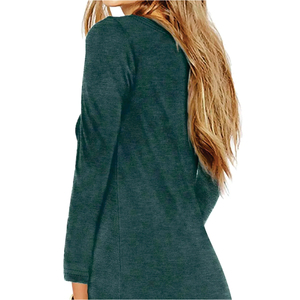 T-shirt pour femme en coton biologique 100% écologique, logo, décontracté, été, respirant, non tissé, séchage rapide, col rond, manches courtes, 160g - Product Image 3