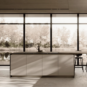 Meubles de cuisine en MDF tendance 2026 JY Project sur mesure, armoires de cuisine modulaires en gros, rangement RTA, meubles du Vietnam - Product Image 4