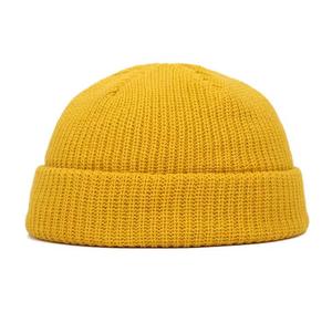 Unisex Solid Color Polyester Adjustable Beanie <b>Hat</b> 56-58CM Casual <b>Winter</b> Outdoor for Adults - Product Image 3