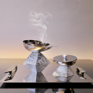 Ensemble de brûleurs à encens en acier arabe de luxe à usage religieux, parfum fraise, graines d'anis étoilé par Zh Traders - Product Image 6