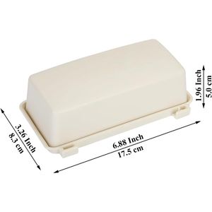 Kyraton - Plato para Mantequilla Multiusos de Acero Inoxidable con Tapa, Kit de Contenedor para Cuchillos de Encimera, Experiencia Premium con Mantequilla - Product Image 3