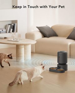 เครื่องให้อาหารแมวอัตโนมัติ PETLIBRO พร้อม 5G WiFi, ควบคุมผ่านแอพ, ความจุ 5 ลิตร และระบบให้อาหารแบบแห้ง - Product Image 3