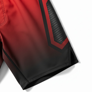 Custom Sublimation MMA Shorts High Performance Fight Trunks Professional Training Gear for BJJ and Kickboxing Wholesale - Product Image 3