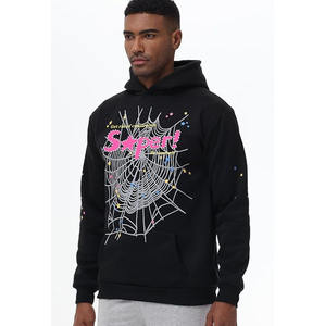 Sudadera con Capucha Negra de Invierno, Diseño de Esqueleto Atrevido, Capucha con Cordón Ajustable, 100% Algodón Felpa, Secado Rápido, Transpirable, Destacada - Product Image 5