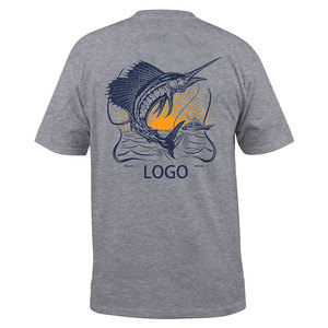 Camisa de Pesca para Hombre, Cómoda, Moderna, Estampada, Personalizada, 100% Poliéster, Bajo MOQ - Product Image 3