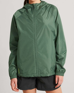 <b>Women</b> Color Block Windbreaker <b>Jacket</b> <b>Lightweight</b> Hooded Casual Outdoor Sports Wear Breathable Zip Up Coat - Product Image 4