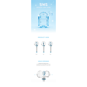 BWS BYEON WOO SEOK - Light Stick Officiel, Lumières Musicales, Catégorie de Produits - Product Image 2