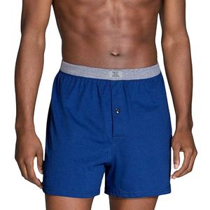 Bóxer de algodón 100% de alta calidad sin costuras para hombre, ropa interior masculina personalizada, de Color sólido, a precio barato, nueva - Product Image 1