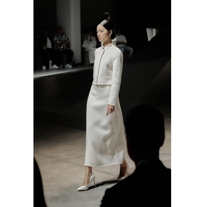 New Arrival Women's <b>Skirts</b> Clothing Luxury MIRELLA HANDCRAFTED CASHMERE <b>SKIRT</b> Solid Natural Elegant Knitted Long <b>Skirt</b> - Product Image 2
