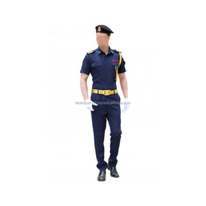 ชุดยูนิฟอร์มรปภ. ผ้าแคนวาสกันรังสียูวี ระบายอากาศได้ดี ทนทานต่อการฉีกขาด ลายพรางทหาร แขนยาว ป้องกันไฟลุก สำหรับงานกลางแจ้ง สีดำล้วน - Product Image 3