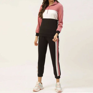 Wholesale Custom Made Women Winter Solid Fleece <b>Track</b> <b>Suits</b> Cotton Eco-Friendly Gym Casual Wear Low Price Sale - Product Image 6